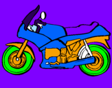 Desenho Motocicleta pintado por MARLON