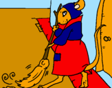 Desenho La ratita presumida 1 pintado por valdemir 