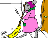 Desenho La ratita presumida 1 pintado por kaylani