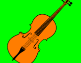 Desenho Violino pintado por iuoiyiouiyou 