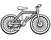 Desenho Bicicleta pintado por bicicleta