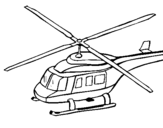 Desenho Helicoptero  pintado por helicopetro