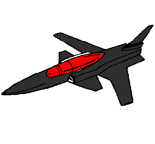 Desenho Jet pintado por JATO
