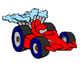 Desenho Carro de Fórmula 1 pintado por xavi alonce