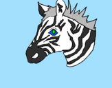 Desenho Zebra II pintado por bruninha