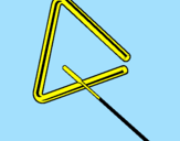 Desenho Triângulo pintado por sasesisosu