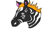 Desenho Zebra II pintado por nercilia