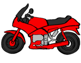 Desenho Motocicleta pintado por vinicius buchecha