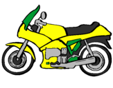 Desenho Motocicleta pintado por lucas thedin
