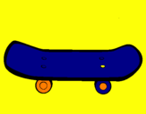 Desenho Skate II pintado por bebecas