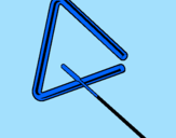Desenho Triângulo pintado por pricila 