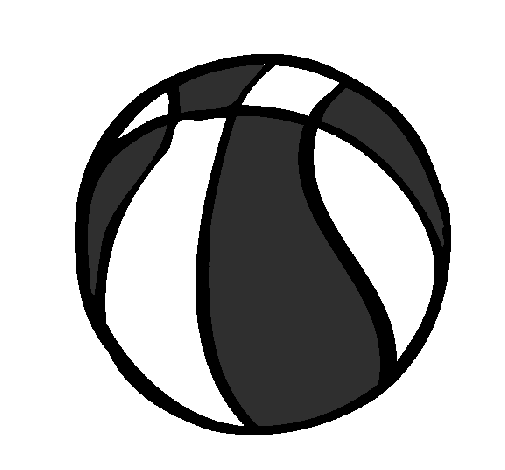 Desenho Bola de basquete pintado por XFDGD