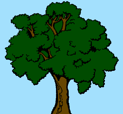 Desenho Árvore pintado por luisa sousa