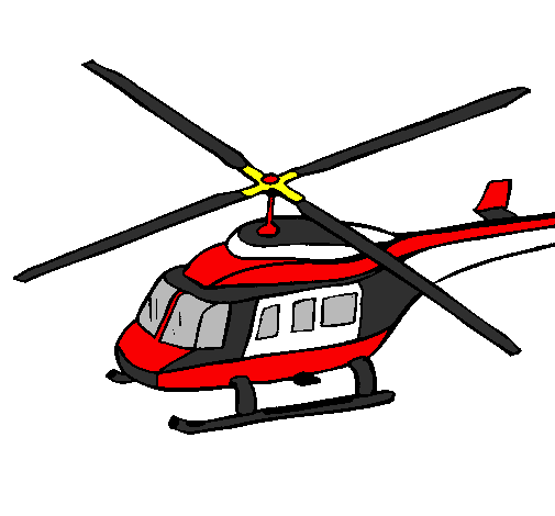 Desenho Helicoptero  pintado por Aguia campinas