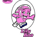 Desenho LilyBoo pintado por gustavo