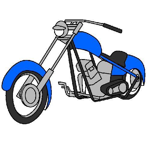 Desenho Moto pintado por SHADOW