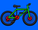 Desenho Bicicleta pintado por joana