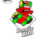 Desenho BoogieBoo pintado por Skate Mania