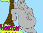 Desenho Horton pintado por erik