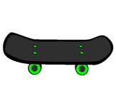 Desenho Skate II pintado por erick