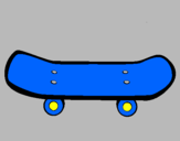 Desenho Skate II pintado por joão vitor