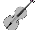 Desenho Violino pintado por FakeeexD
