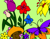 Desenho Fauna e Flora pintado por MORANGUINHO