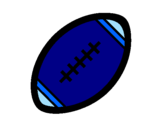 Desenho Bola de futebol americano II pintado por joao mateus luciano
