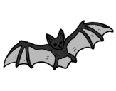 Desenho Morcego a voar pintado por johnny napalm