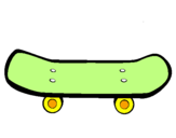 Desenho Skate II pintado por wilma