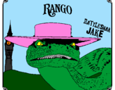 Desenho Rattlesmar Jake pintado por Patricia Nomes