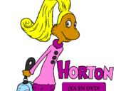 Desenho Horton - Sally O'Maley pintado por INGRID MARQUES