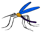Desenho Mosquito pintado por DAVID