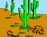 Desenho Deserto  pintado por Raul
