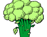 Desenho Brócolos pintado por bizaruuuuuuuuuuuuuuuuuu