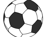Desenho Bola de futebol II pintado por cris