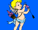 Desenho Cupido  pintado por Anjo da Guarda