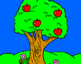 Desenho Macieira  pintado por guilherme