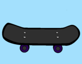Desenho Skate II pintado por skate do tony hawnk