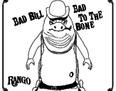 Desenho Bad Bill pintado por leonardo