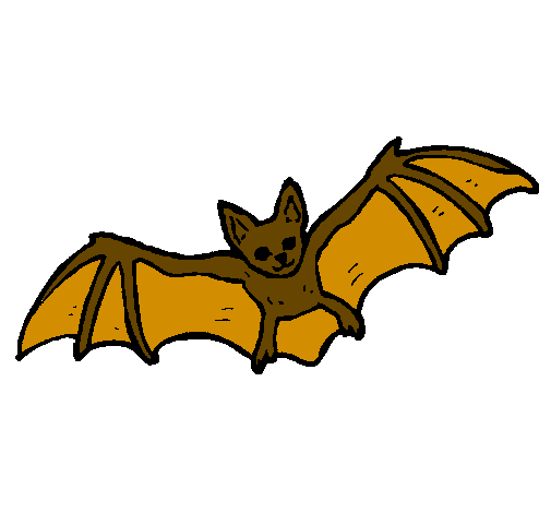 Desenho Morcego a voar pintado por Bat_Site Colorir.com