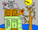 Desenho Casa do terror pintado por cleiton  cenpre costoso