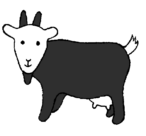 Desenho Cabra pintado por cabra bandida