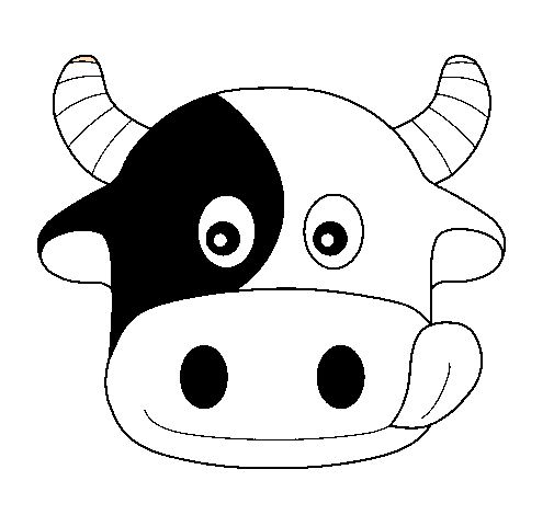 Desenho Vaca pintado por alana