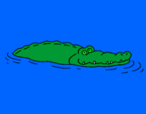 Desenho Crocodilo 2 pintado por cristian.h.l