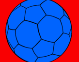 Desenho Bola de futebol II pintado por Emanoela