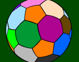 Desenho Bola de futebol II pintado por ruan alves