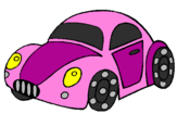Desenho Carro de brinquedo pintado por carol