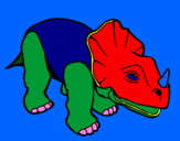 Desenho Triceratops II pintado por JOAOVICTOR