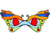 Desenho Máscara pintado por gegegegege